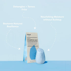 HIBAR lather in hand demonstrating rich foam and gentle cleansing