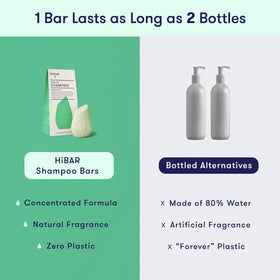 HIBAR maintain label close-up showing color-safe and sulfate-free benefits