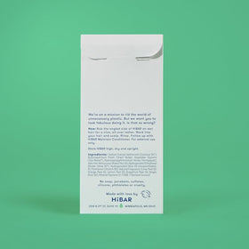 HIBAR maintain on shower shelf in lifestyle scene promoting sustainable beauty