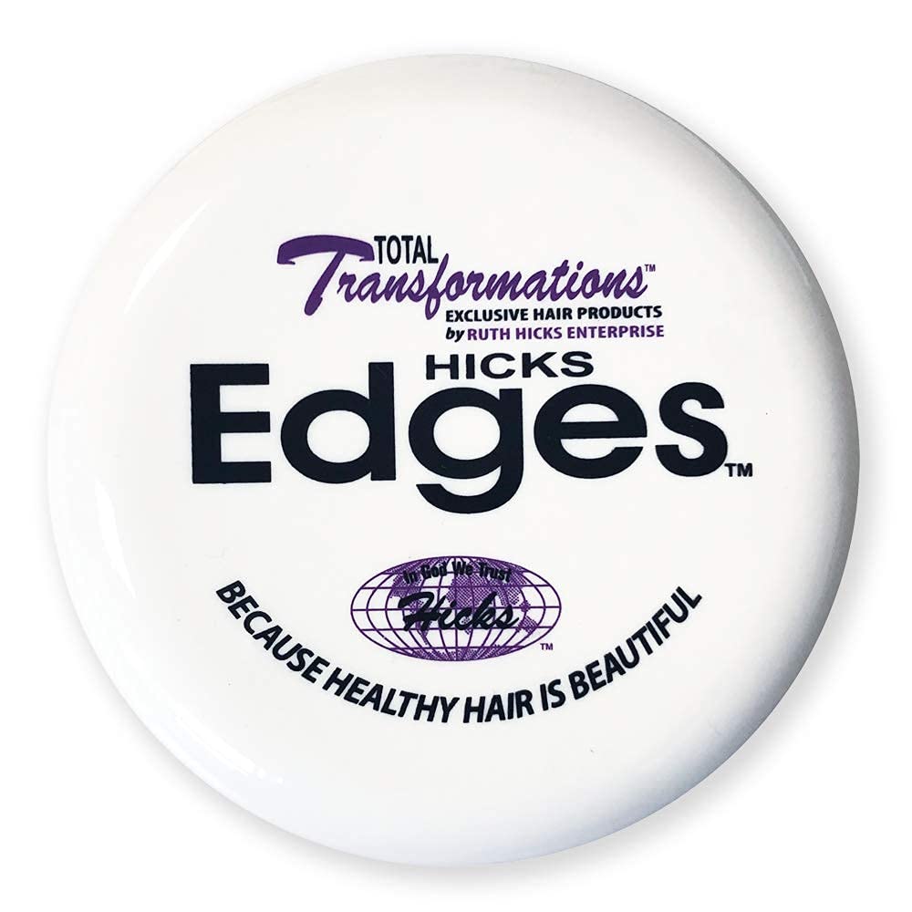 Hicks front packaging showing 4 ounce jar and strong hold benefit