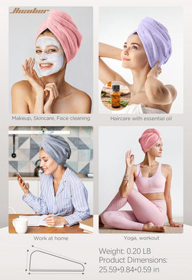 Hicober button-and-loop detail securing turban comfortably