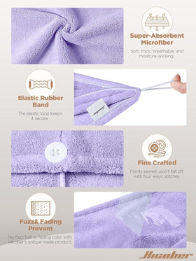 Hicober button-loop detail demonstrating secure fastening and hands-free drying benefit