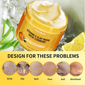 Hicream application spoon with mask demonstrating easy hygienic scooping and controlled use