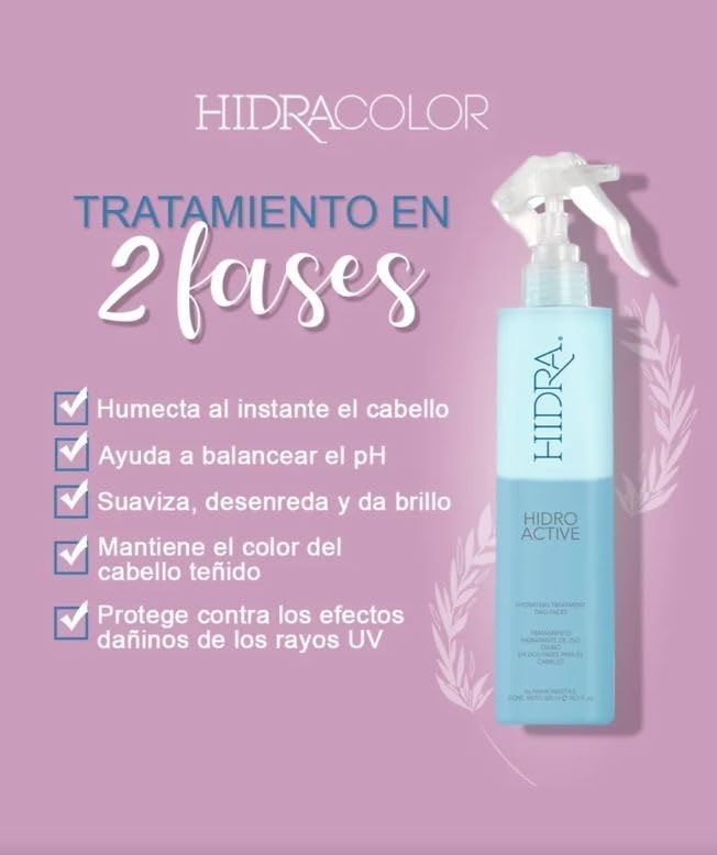 HIDRA bottle held in hand to show 300ml scale and travel-friendly convenience benefit