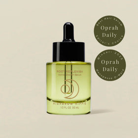 Highbrow Hippie dropper releasing serum showing lightweight texture and quick absorption benefit