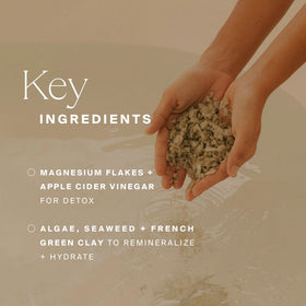 HigherDOSE foot soak use illustrating recovery and soothing benefit