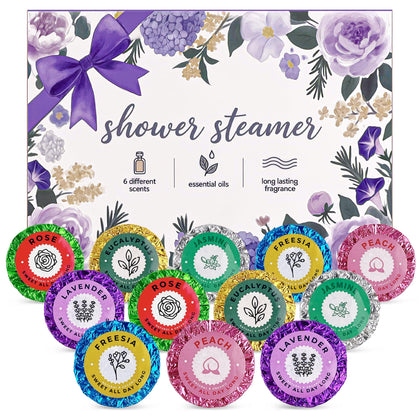 HiHas front box packaging showing 12-piece set and colorful wraps for gifting