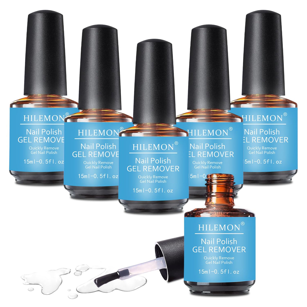 HiLemon front packaging of six 15ml bottles showing compact convenience