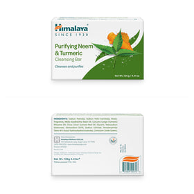 Himalaya soap texture and lather close-up for gentle cleansing