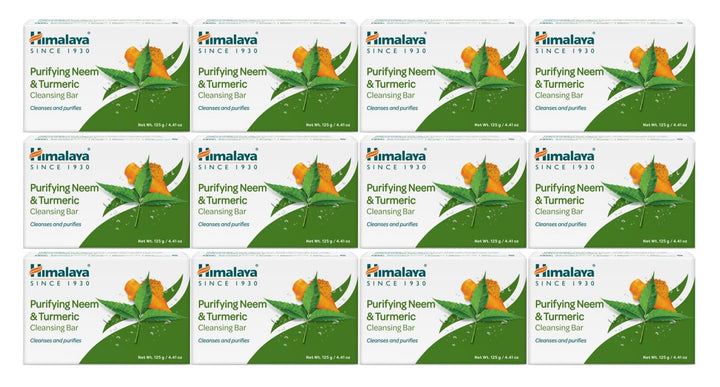 Himalaya front packaging showing neem turmeric soap benefits