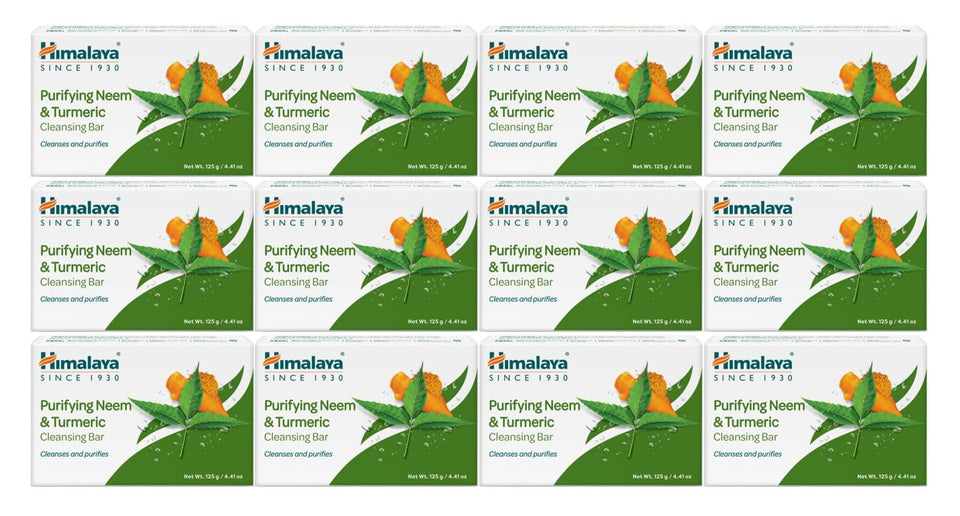 Himalaya front packaging showing neem turmeric soap benefits