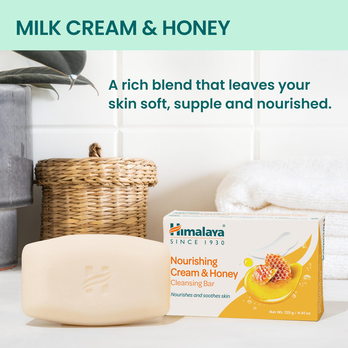 Himalaya ingredient label showing cucumber and coconut benefits