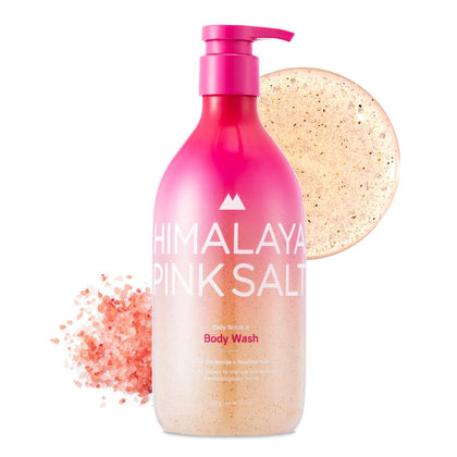 HIMALAYA PINKSALT front bottle view showing packaging and volume benefit