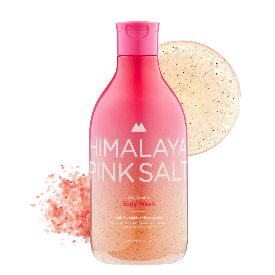 HIMALAYA PINKSALT front packaging showing bottle and brand benefit