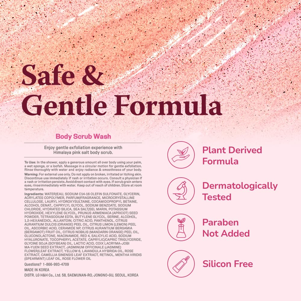 HIMALAYA PINKSALT label close-up listing actives like hyaluronic acid and retinol
