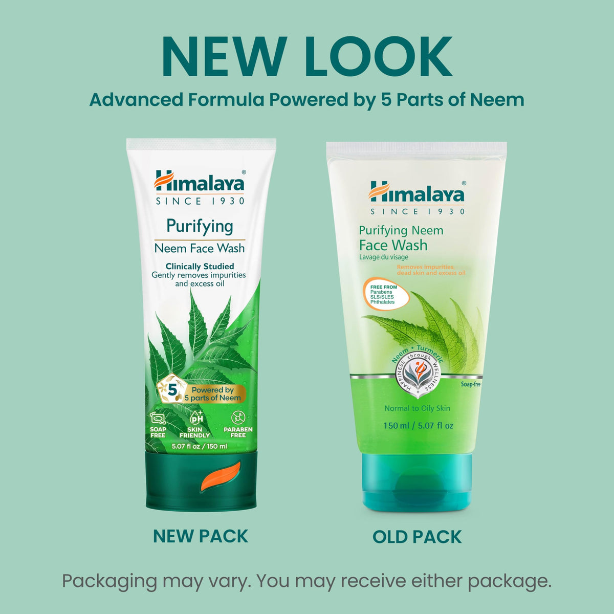 Himalaya creamy lather close-up showing gentle foam and easy rinsing benefit