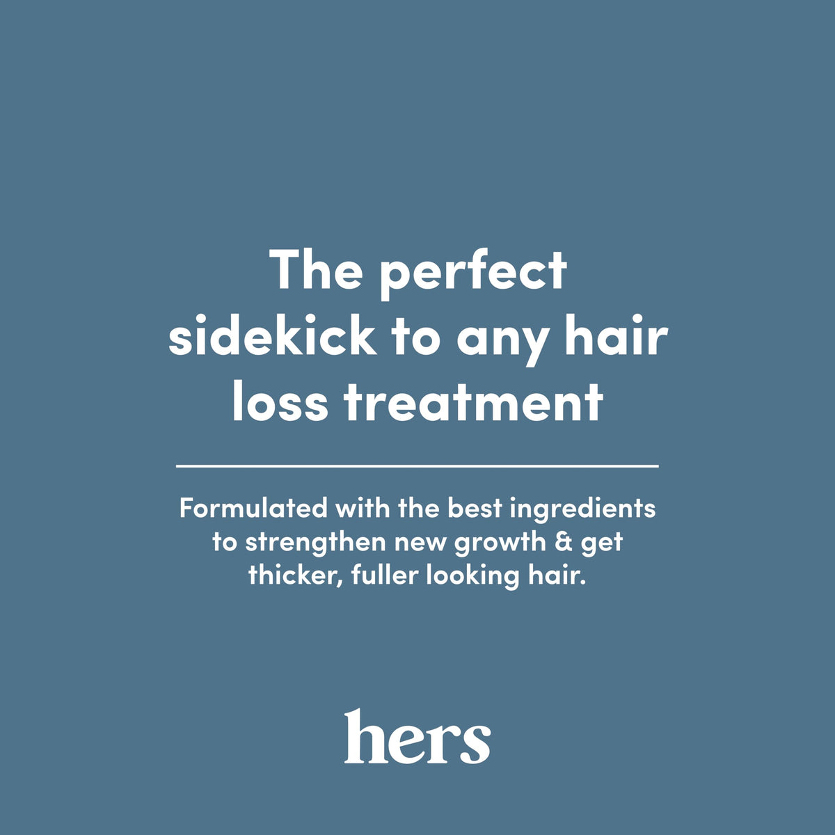 HIMS & HERS model with full-bodied hair after using set for volume