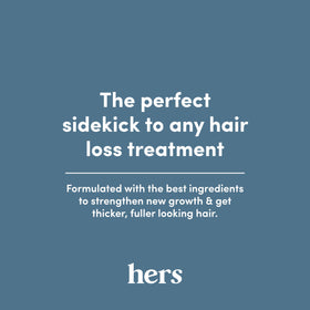 HIMS & HERS model with full-bodied hair after using set for volume
