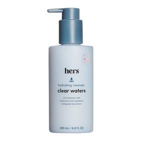 HIMS & HERS front bottle view showing clean label and volume benefit