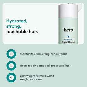 HIMS & HERS back label ingredient panel highlighting key actives