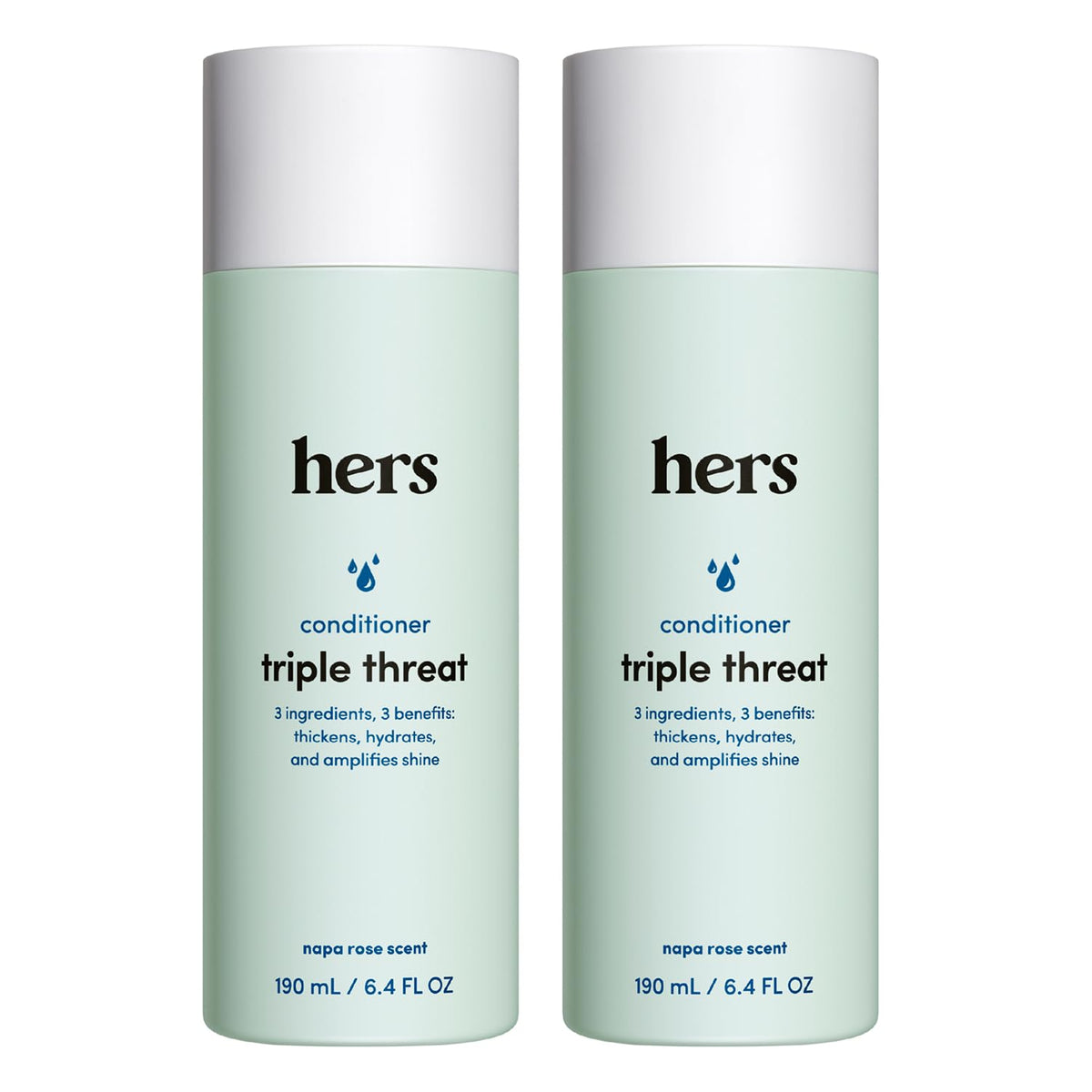 HIMS & HERS front packaging showing bottle and label for easy identification