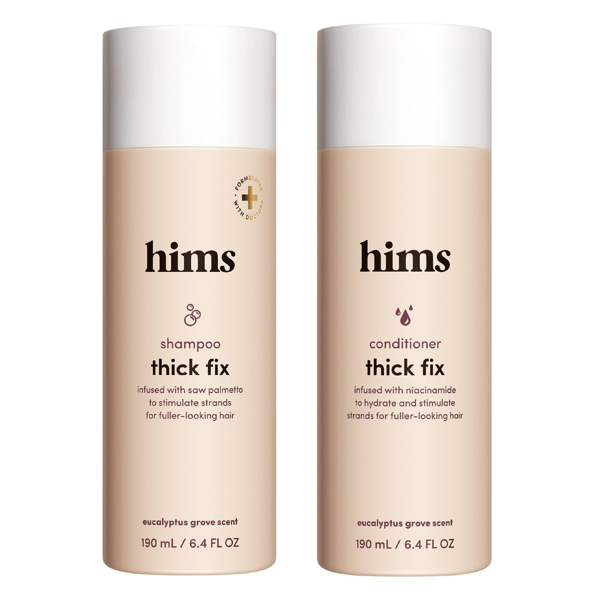 hims front packaging showing set and eucalyptus scent for refreshing cleanse