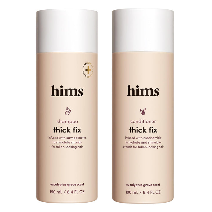 hims front packaging showing set and eucalyptus scent for refreshing cleanse