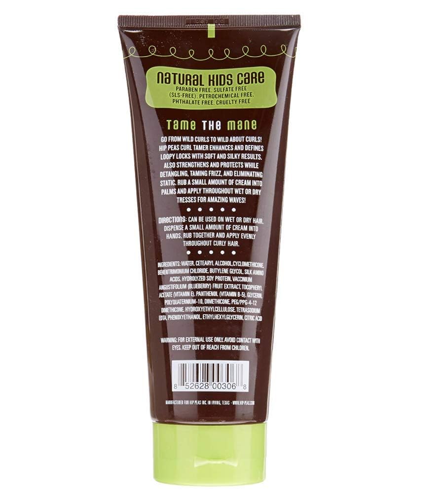 Hip Peas cream texture on hand showing smooth application and hydration