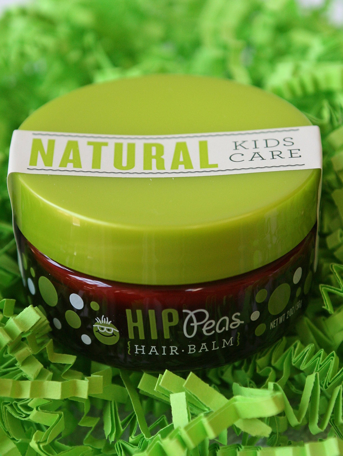 Hip Peas jar in a nursery setting illustrating parent-approved convenience