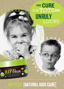 Hip Peas balm open close-up showing smooth texture and easy application
