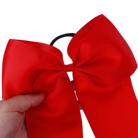 Hipcheer elastic attachment detail showing wrapped ponytail holder for secure fit