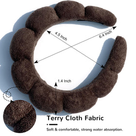 HitModa close-up of terry fleece texture for soft absorbency