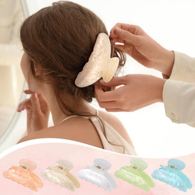 HIYZI flat lay of ten colors in the pack for styling choices