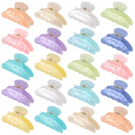 HIYZI front view of 20-pack clips showing variety and convenience
