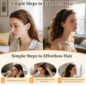 HJKLIUT teeth-forward styling demo creating textured, elevated hair