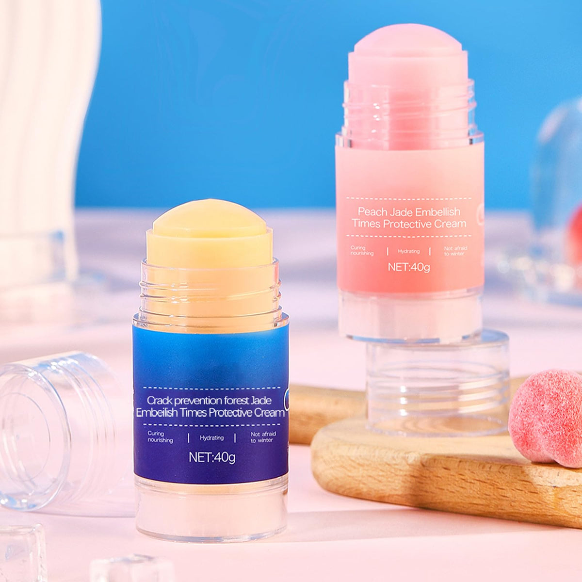 HJXUQIME sticks in travel bag portraying convenient on-the-go care