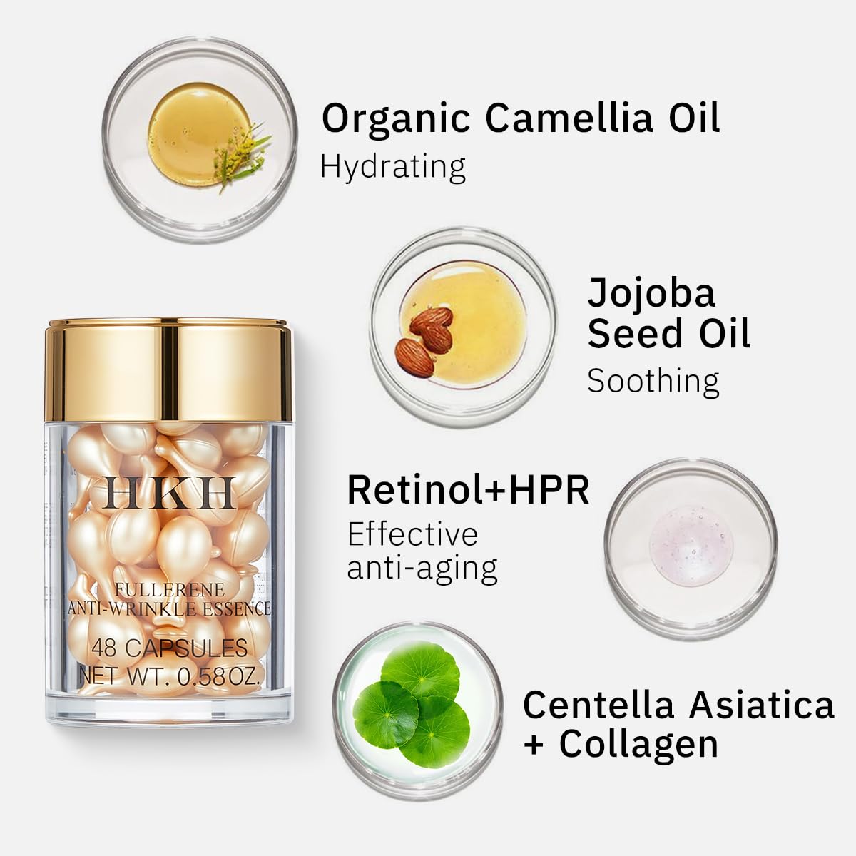 HKH close-up texture of serum showing smooth emollient feel