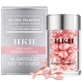 HKH front packaging showing 48 retinol capsules and brand clarity