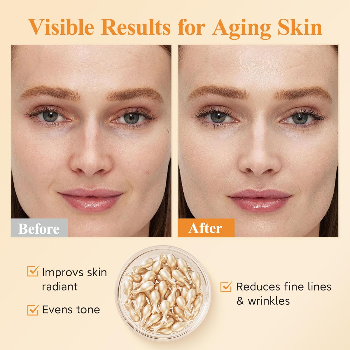 HKH Vitamin C and niacinamide ingredients visual promoting brightening