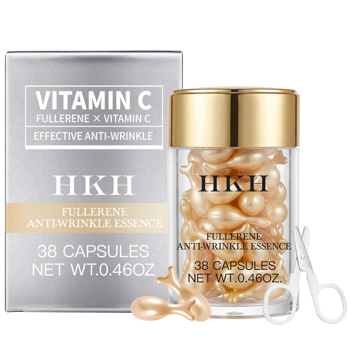 HKH product label closeup showing active ingredients and directions