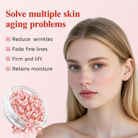 HKH capsule close-up revealing silky serum texture for smooth skin