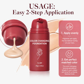 HLion ERA before-and-after half-face photo showing softened fine lines benefit