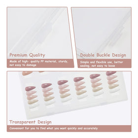 HLQHXWHZT double-sided adhesive tape detail showing secure attachment benefit