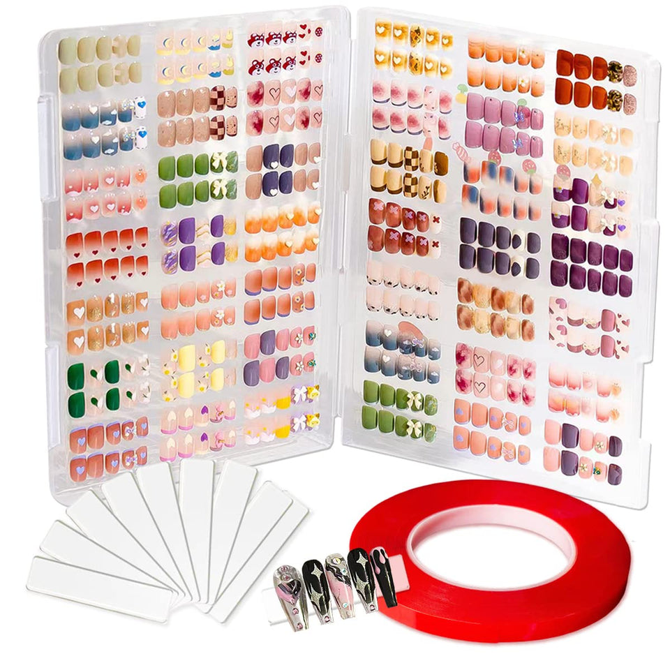 HLQHXWHZT clear box front view shows organized storage benefit