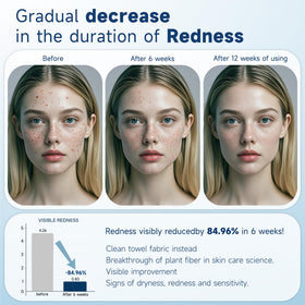 HMTM close-up of dual-textured surface for effective makeup removal