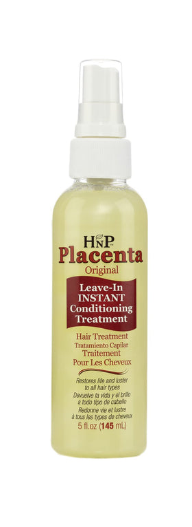 HNP Hask front packaging showing product benefits and leave-in use
