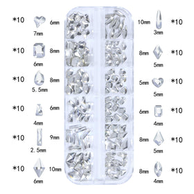 HNUIX close-up of crystal surface highlighting bright, durable sparkle