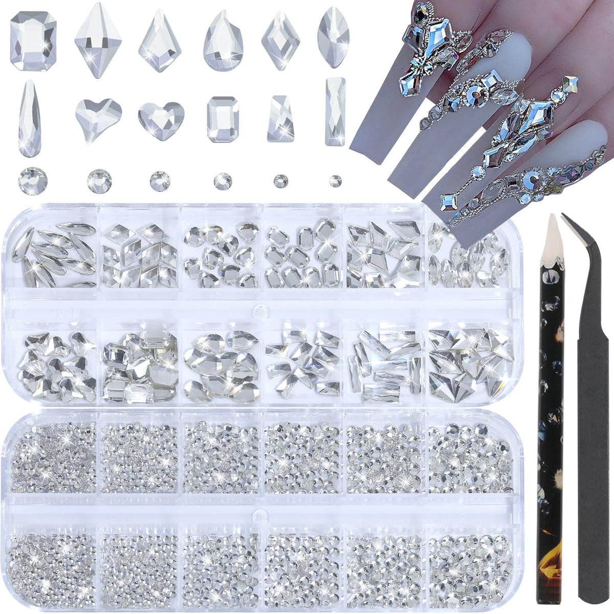 HNUIX front packaging showing organized boxes and tools for easy storage