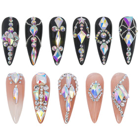 HNUIX applied on nails demonstrating secure hold and salon-like shine