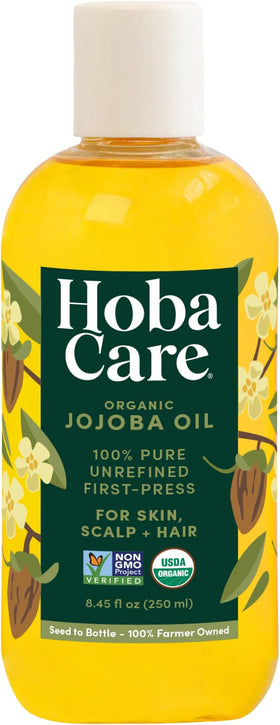 HobaCare front packaging showing bottle and label benefits